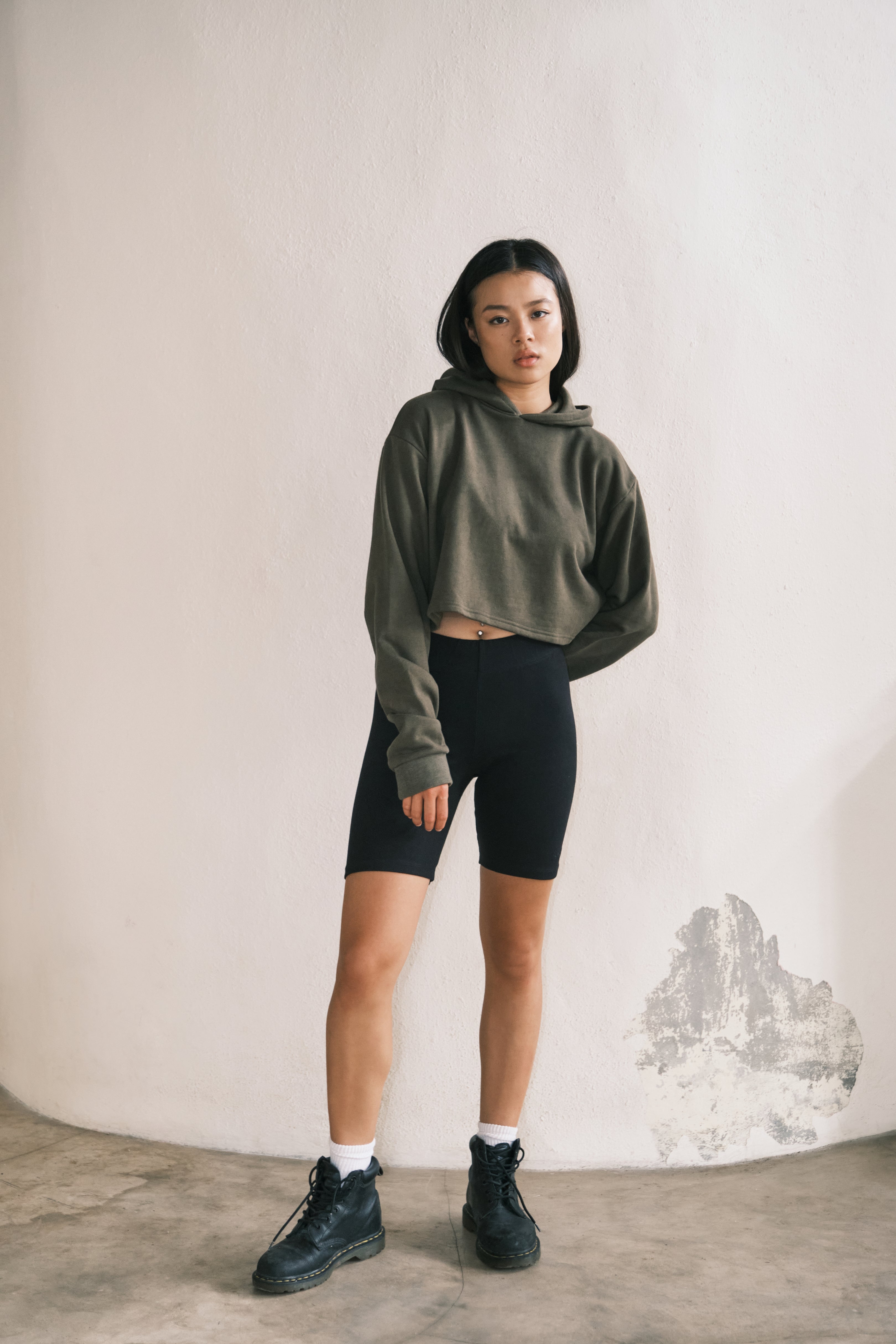 Women's Organic Pima Cotton Biker Shorts – ayaecofashion