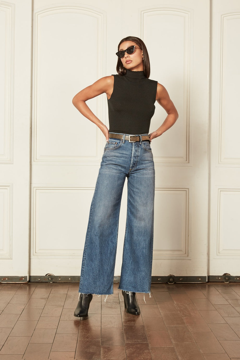 Charley Wide Leg Jeans - Shop Sustainable Clothing on EARTHKIND