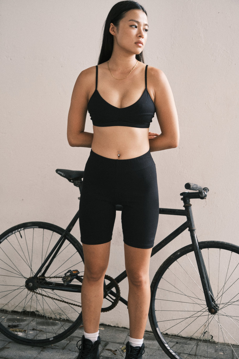 Organic Cotton Bike Shorts Black – EARTHKIND